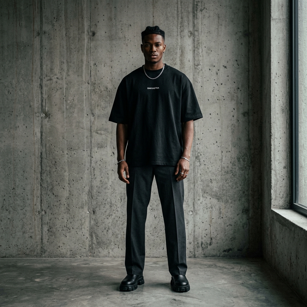EKKVASTRA Front Print Tee